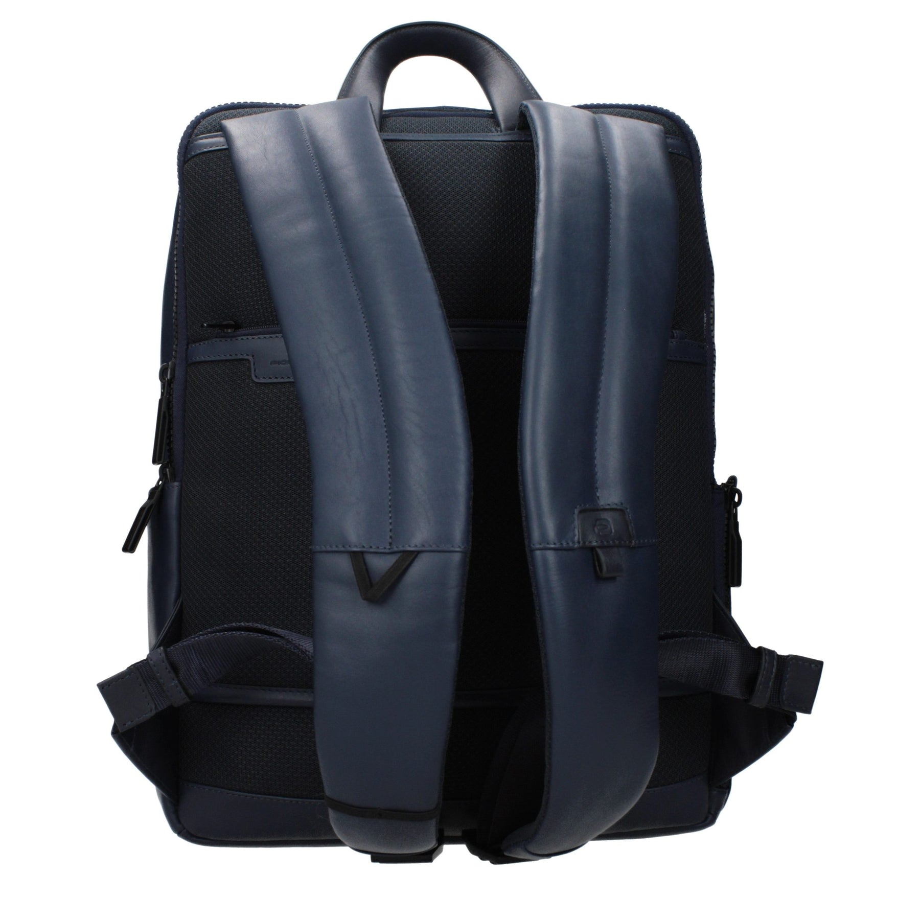 Piquadro Blue Leather Backpack | Regal Royce