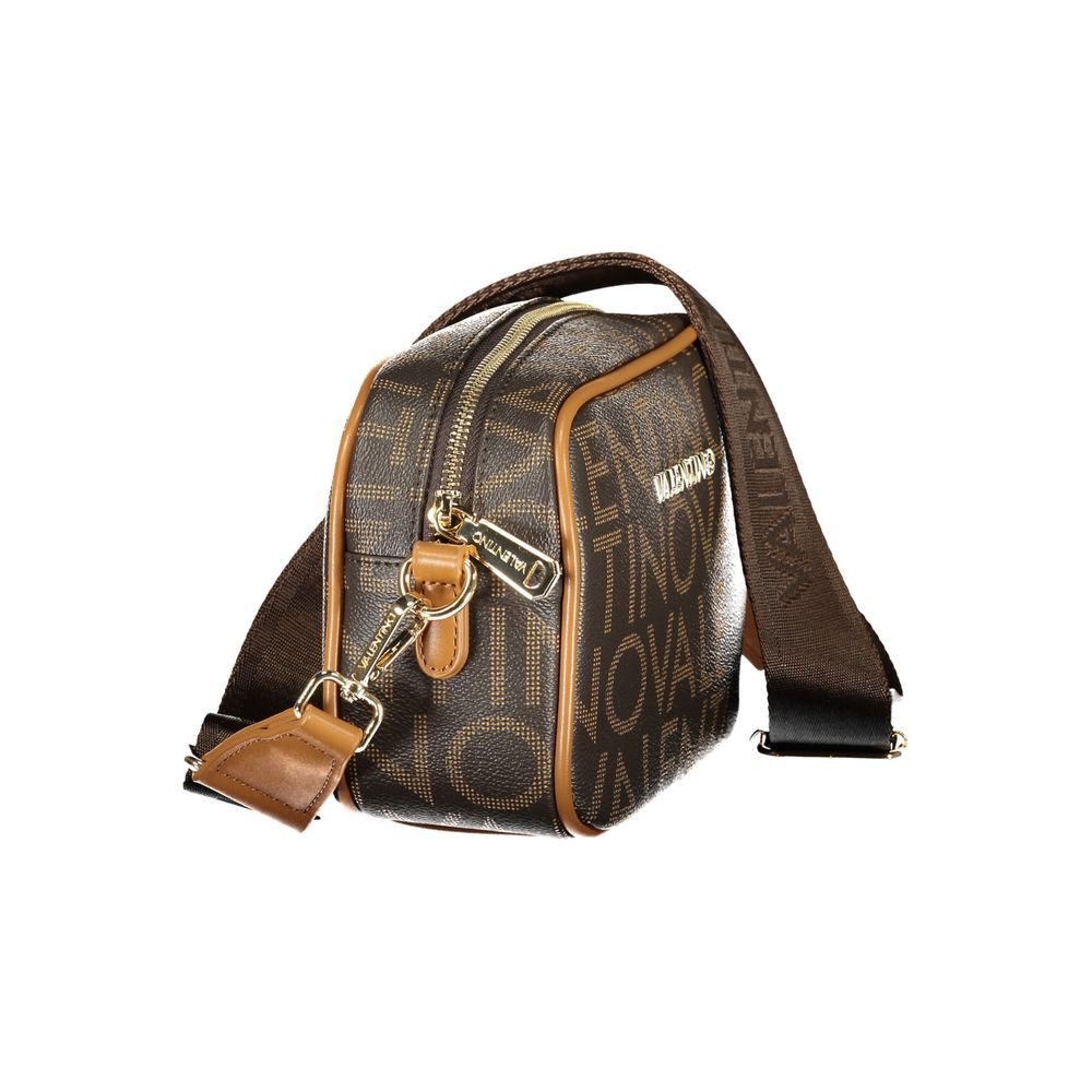 Mario Valentino Brown Polyurethane Women Bag | Regal Royce