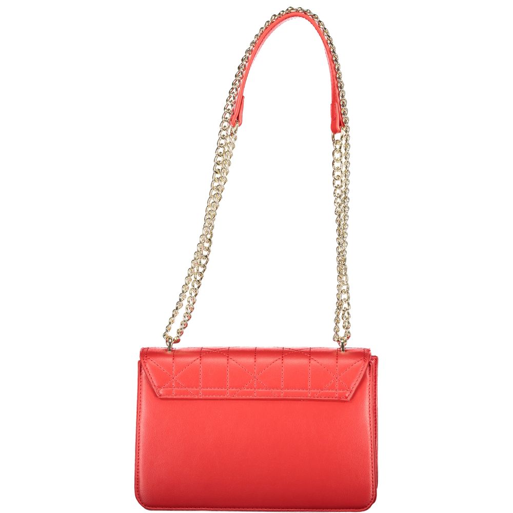 Mario Valentino Rosso Polyurethane Women's Bag | Regal Royce
