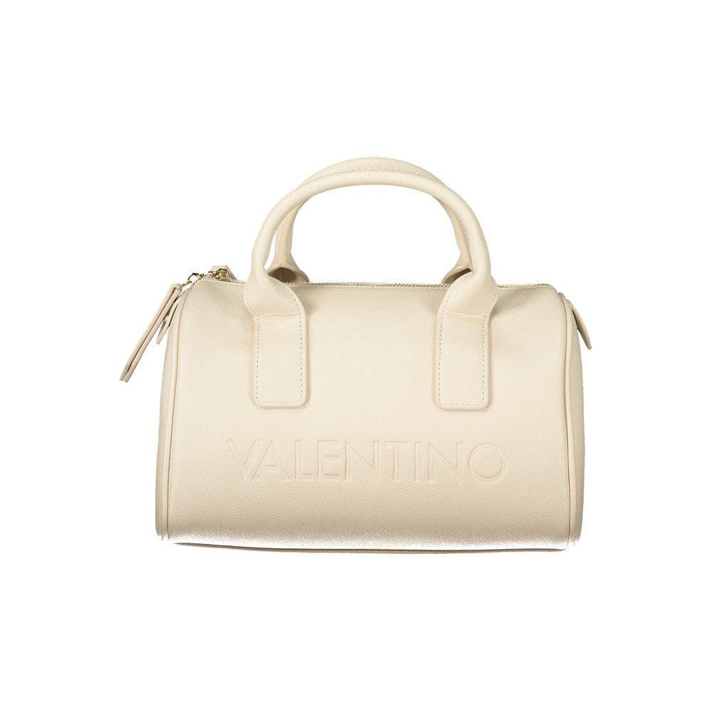 Mario Valentino Beige Polyurethane Women's Bag | Regal Royce