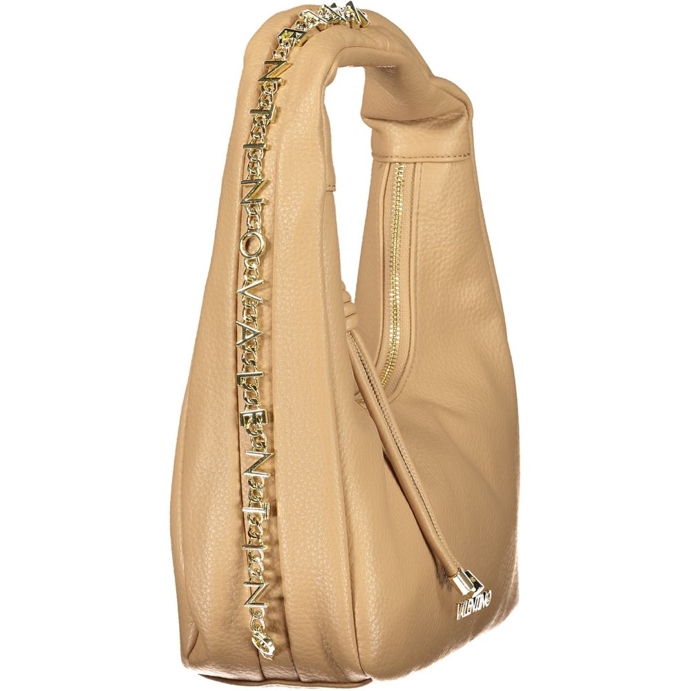 Mario Valentino Beige Polyurethane Women's Bag | Regal Royce