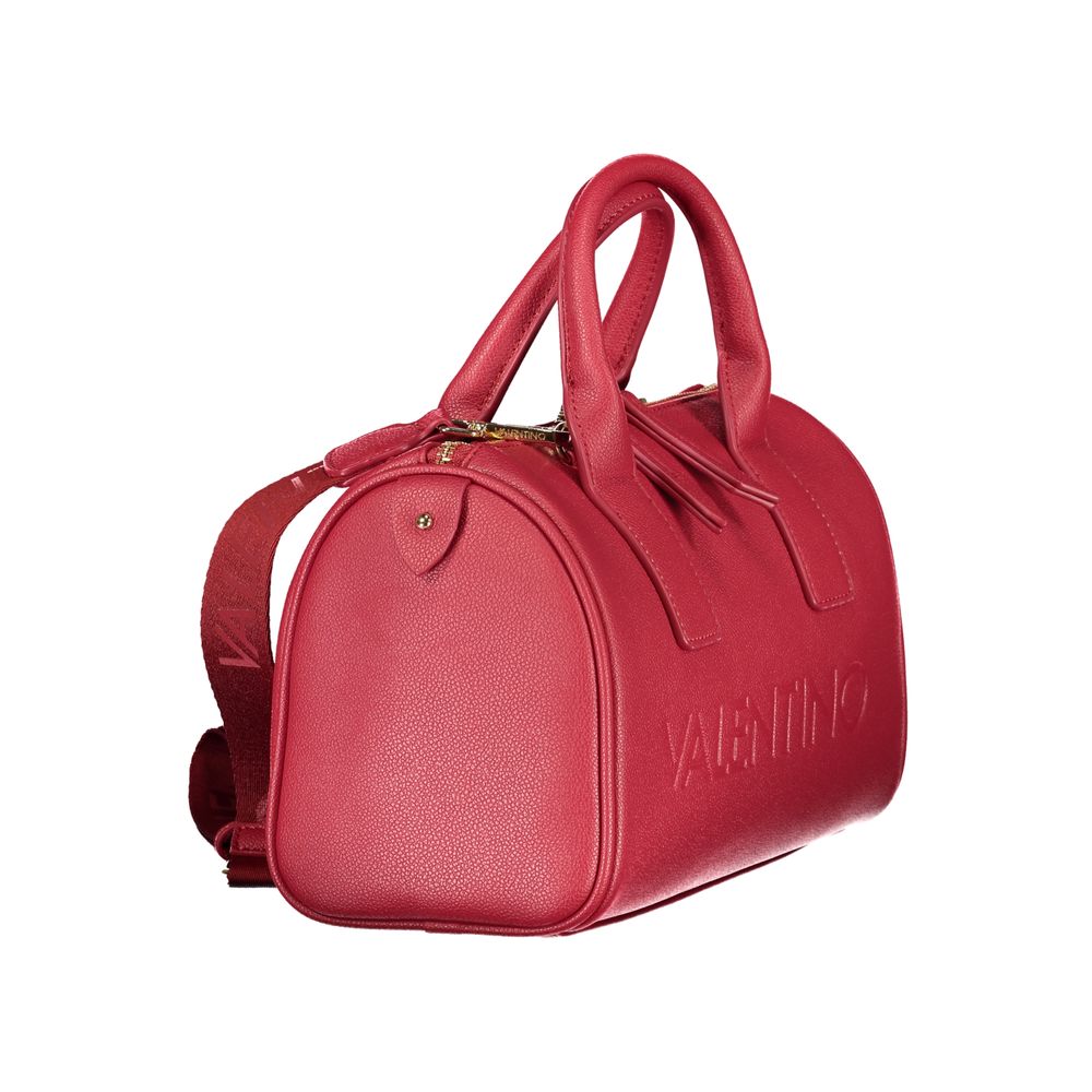 Mario Valentino Rosso Polyurethane Women's Bag | Regal Royce