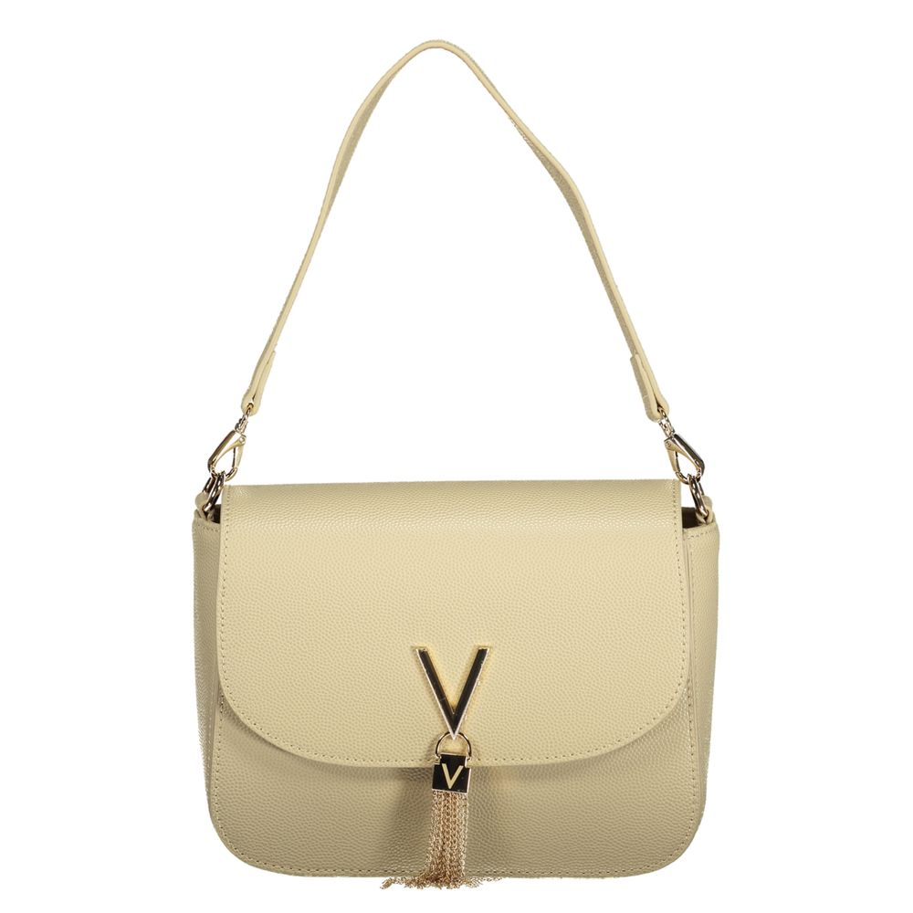 Mario Valentino Beige Polyurethane Women's Bag | Regal Royce