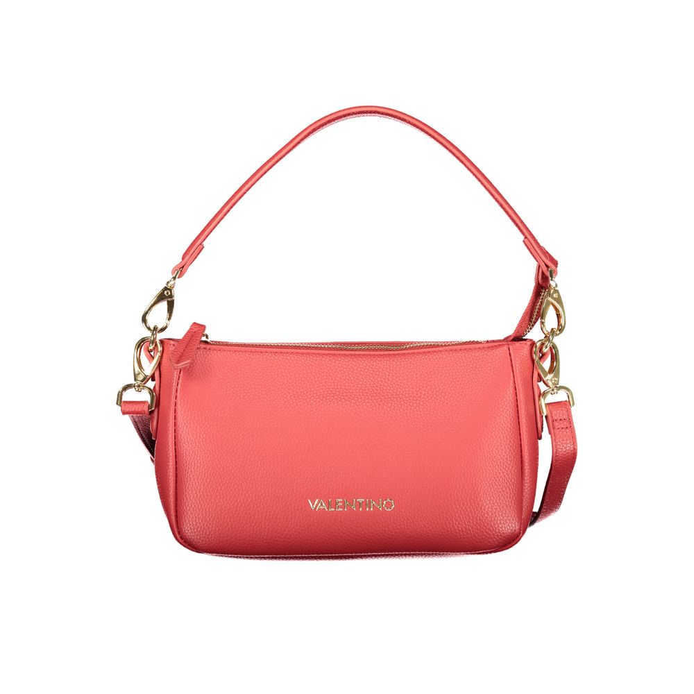 Mario Valentino Rosso Polyurethane Women's Bag | Regal Royce