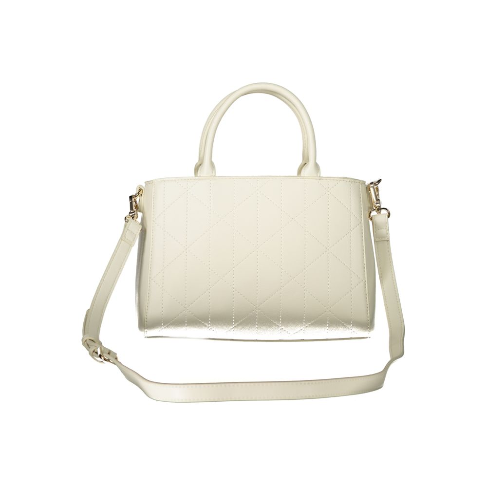 Mario Valentino White Polyurethane Women's Bag | Regal Royce