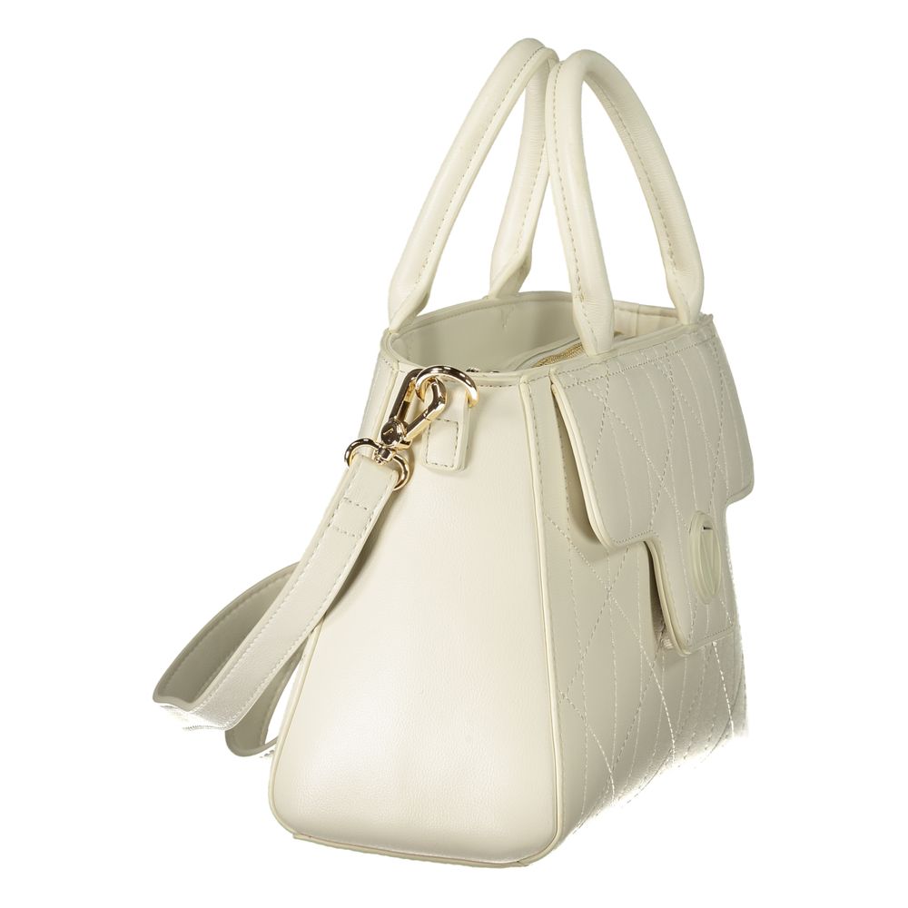 Mario Valentino White Polyurethane Women's Bag | Regal Royce