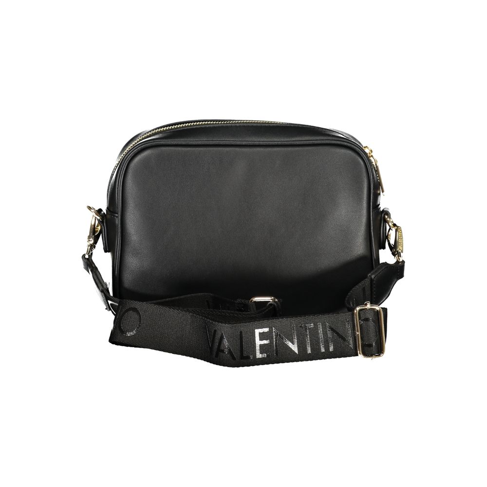 Mario Valentino Black Polyurethane Women's Bag | Regal Royce