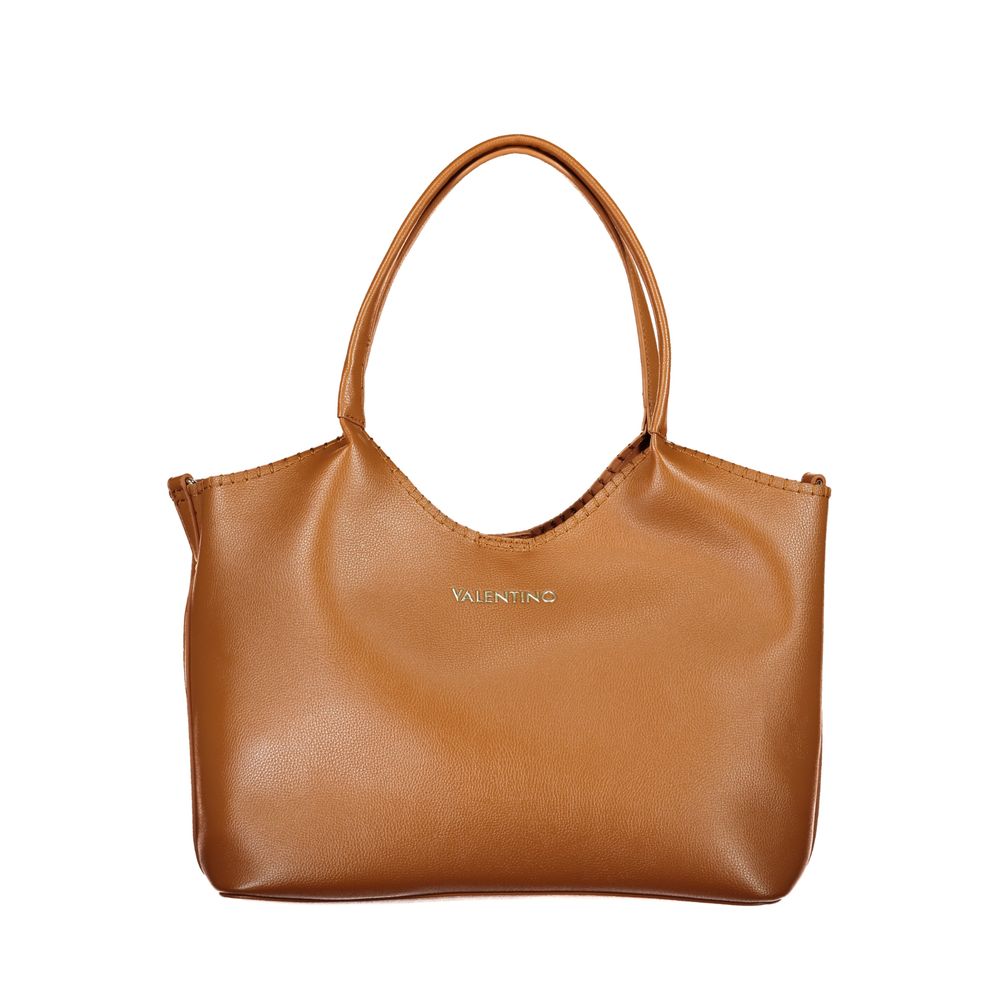 Mario Valentino Brown Polyurethane Women's Bag | Regal Royce