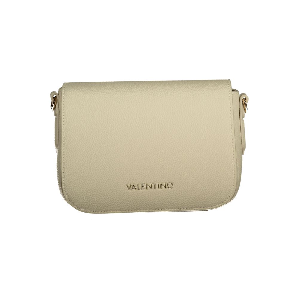 Mario Valentino Beige Polyurethane Women Bag | Regal Royce