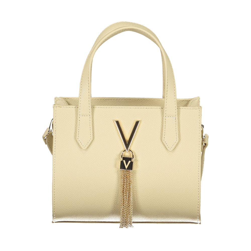 Mario Valentino Beige Polyurethane Women's Bag | Regal Royce
