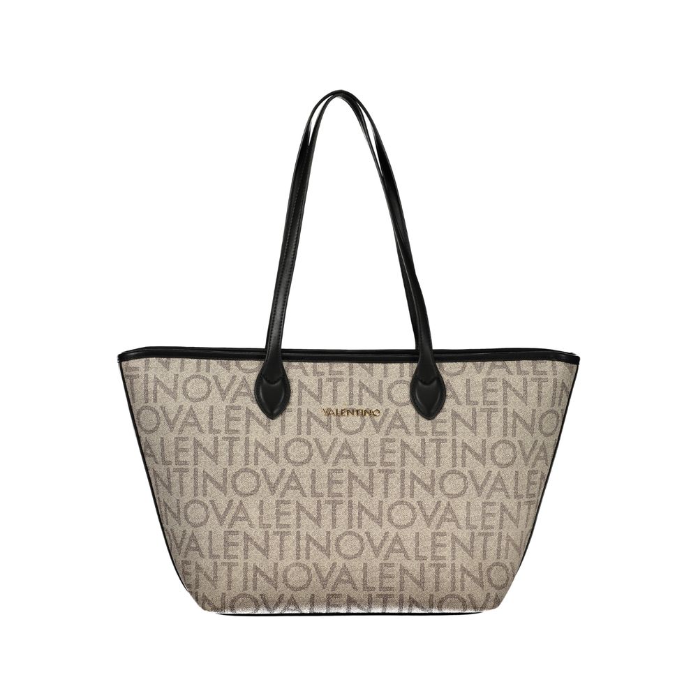 Mario Valentino Beige Polyurethane Women's Bag | Regal Royce