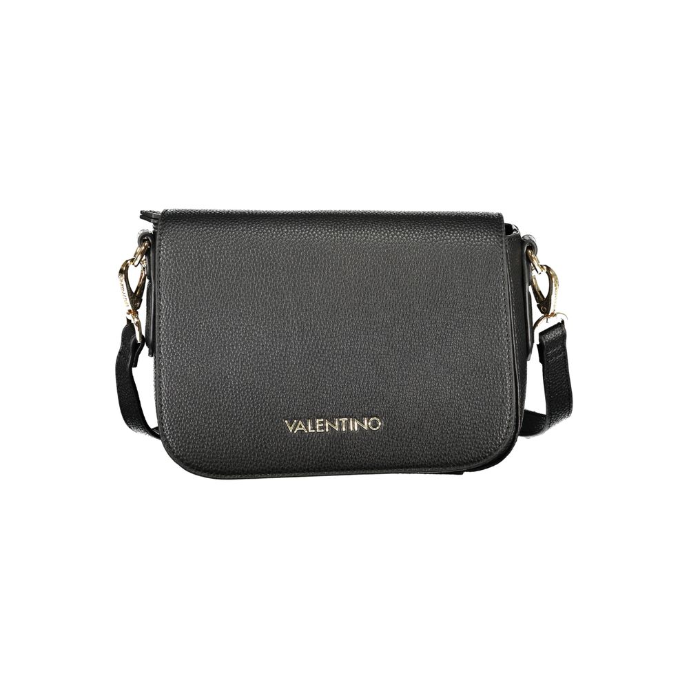 Mario Valentino Black Polyurethane Women's Bag | Regal Royce