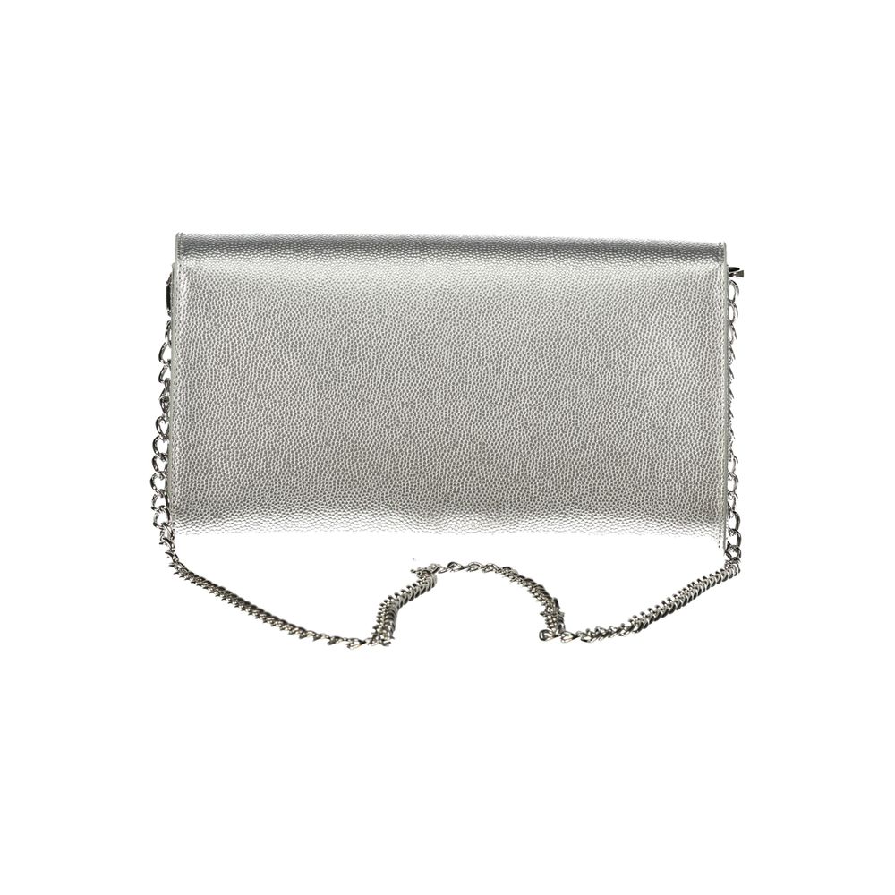 Mario Valentino Argento Polyurethane Women's Handbag | Regal Royce
