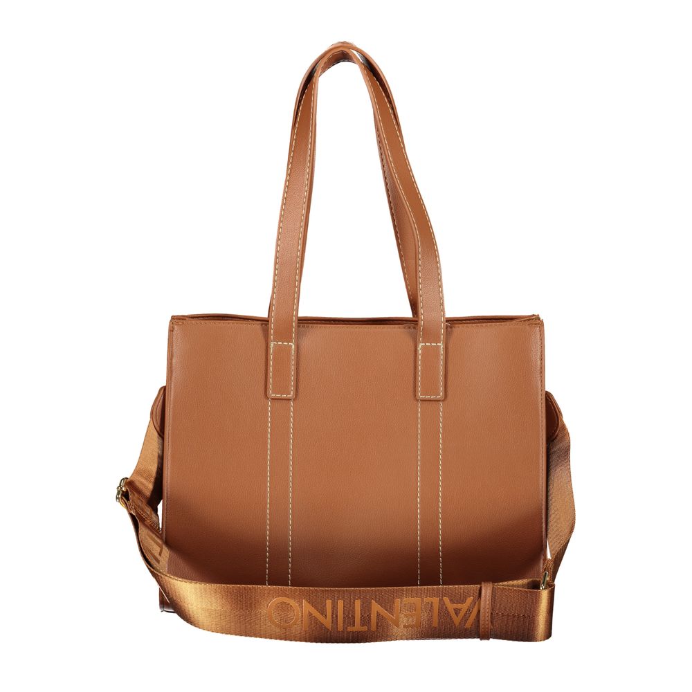 Mario Valentino Brown Polyurethane Women's Bag | Regal Royce