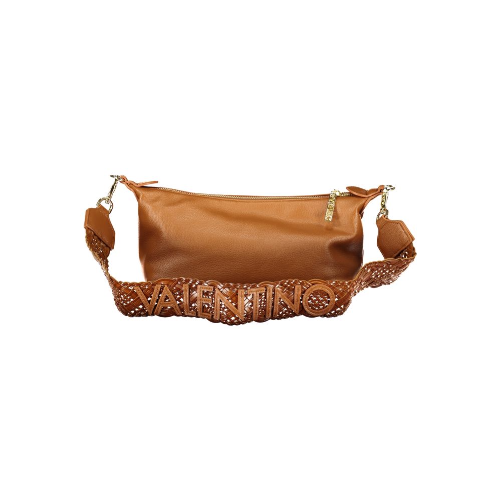 Mario Valentino Brown Polyurethane Women's Bag | Regal Royce