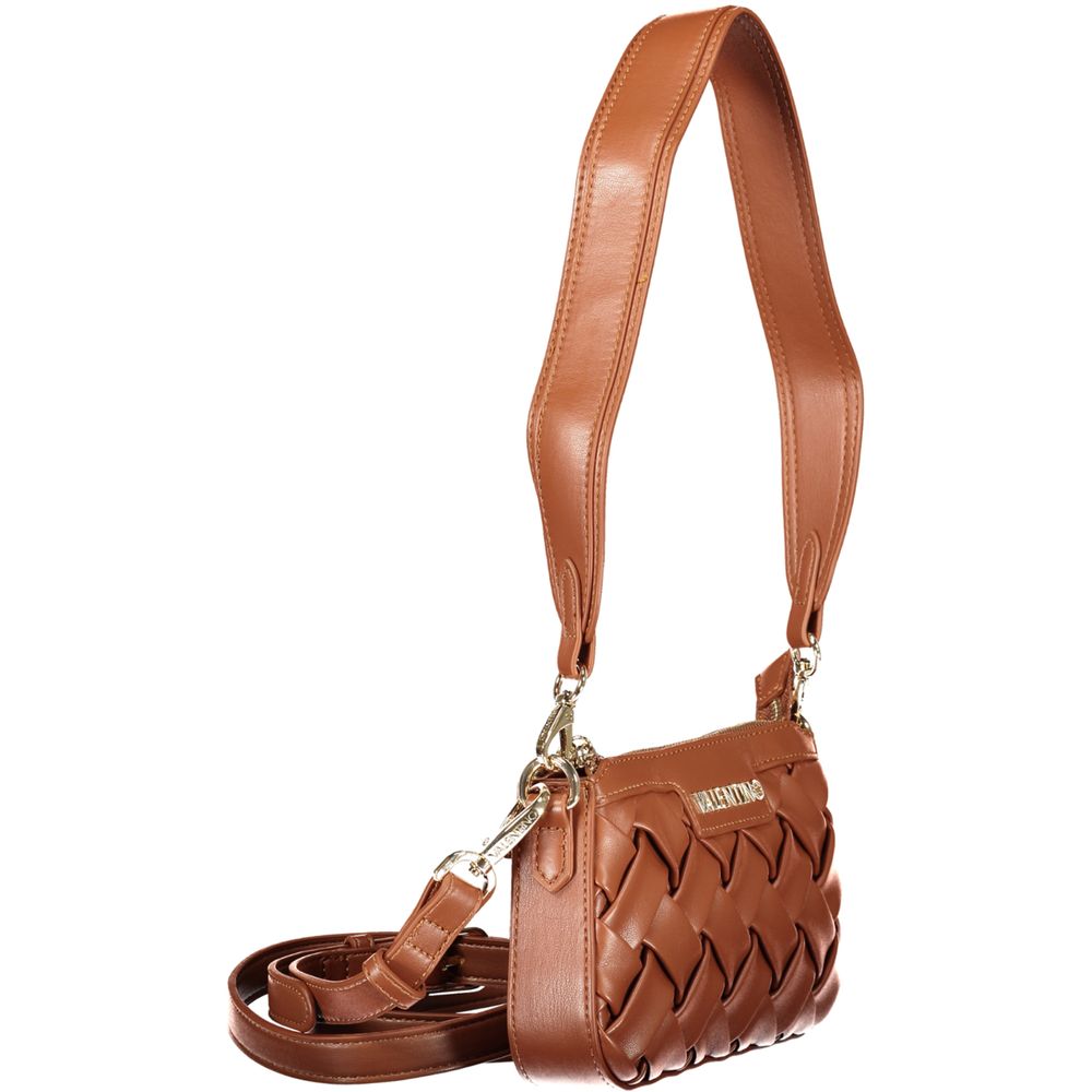 Mario Valentino Brown Polyurethane Women's Bag | Regal Royce