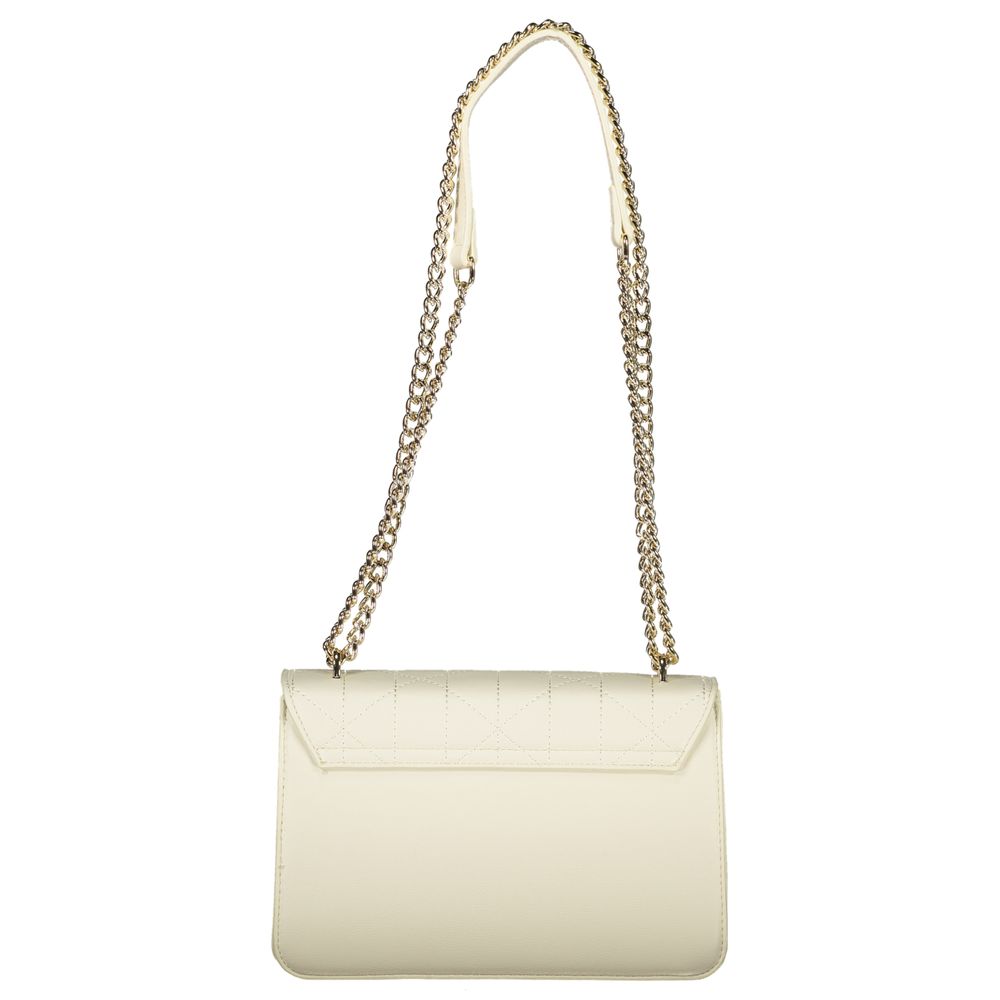 Mario Valentino Bianco Polyurethane Womens Bag | Regal Royce