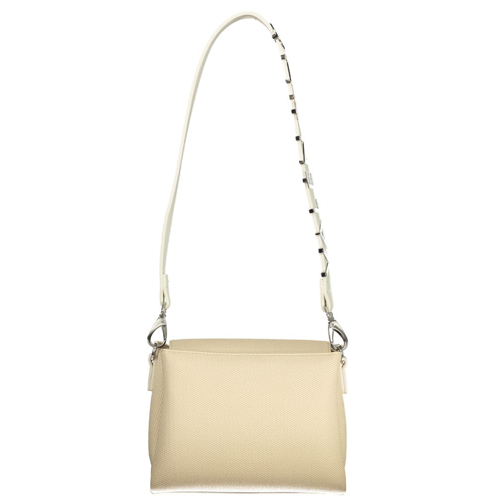 Mario Valentino Beige Polyurethane Women Bag | Regal Royce