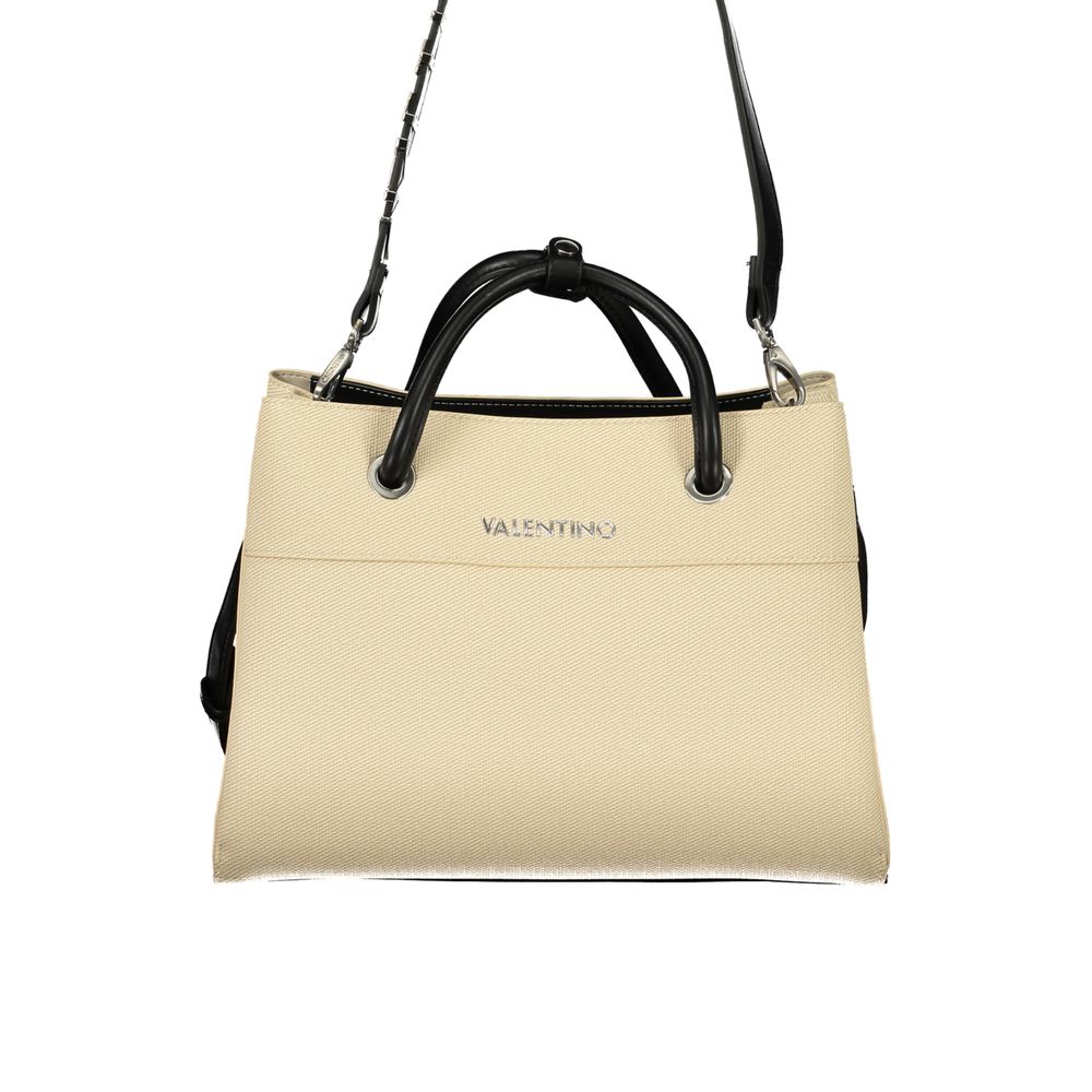 Mario Valentino Beige Polyurethane Women Bag | Regal Royce