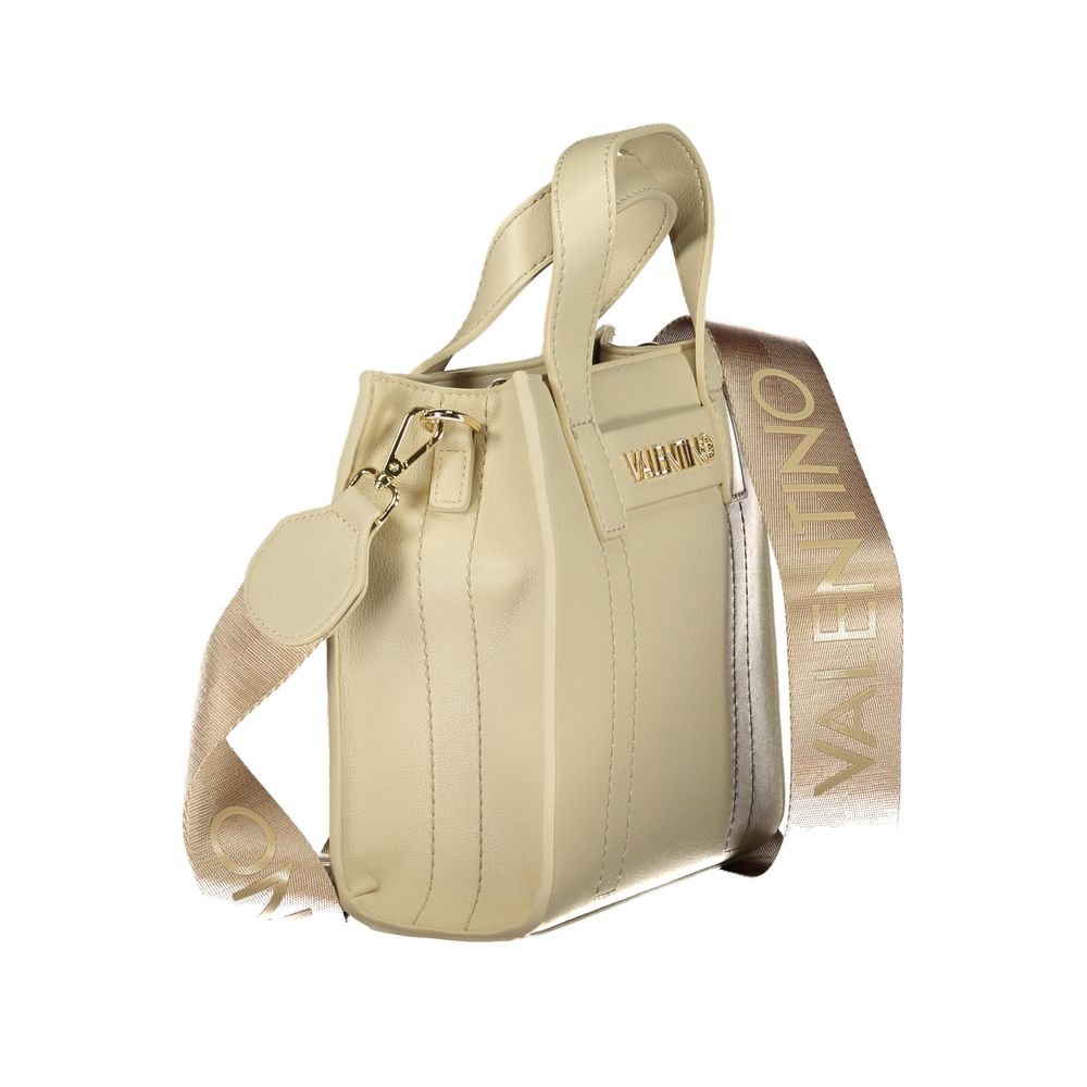 Mario Valentino Beige Polyester Women's Bag | Regal Royce