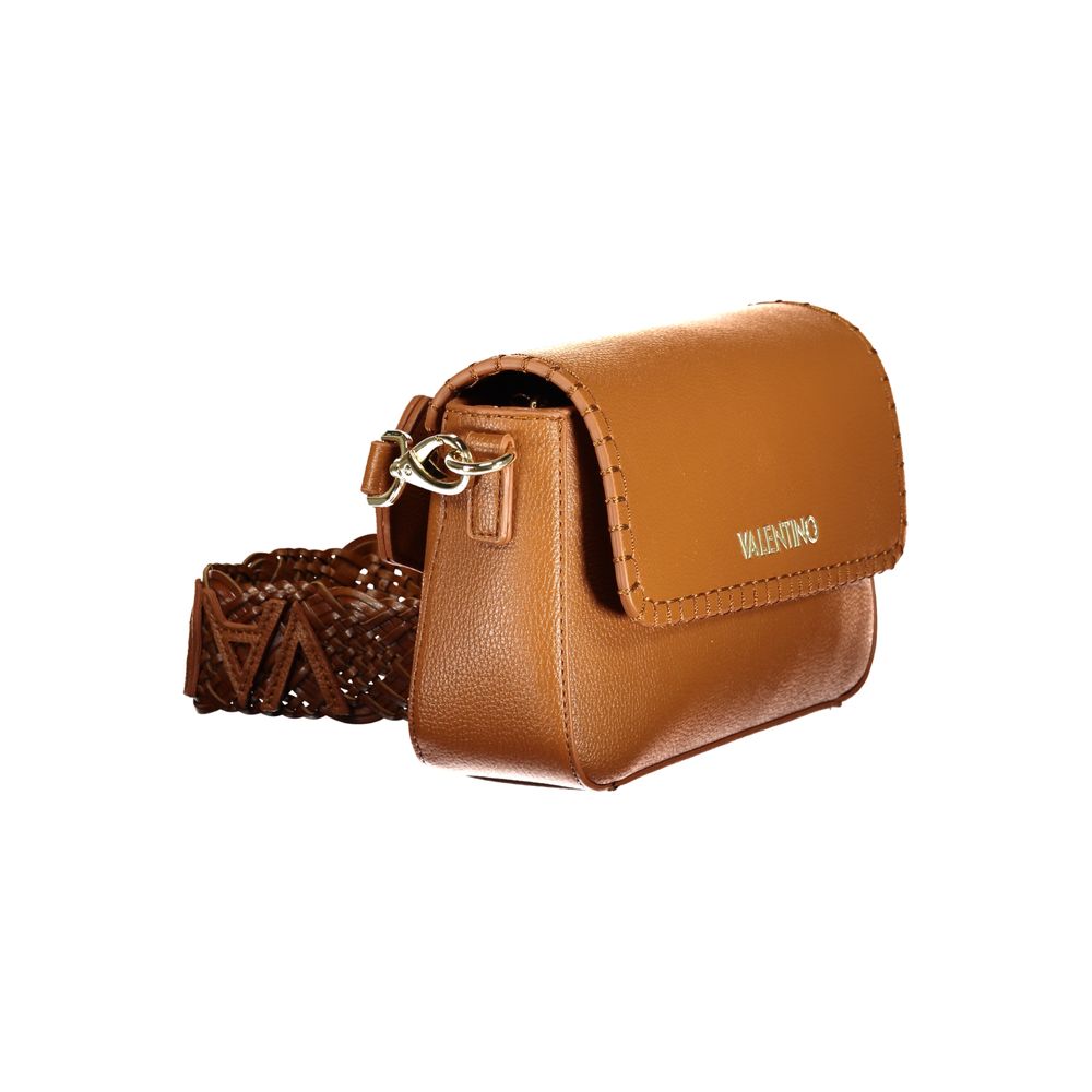 Mario Valentino Brown Polyurethane Women's Bag | Regal Royce