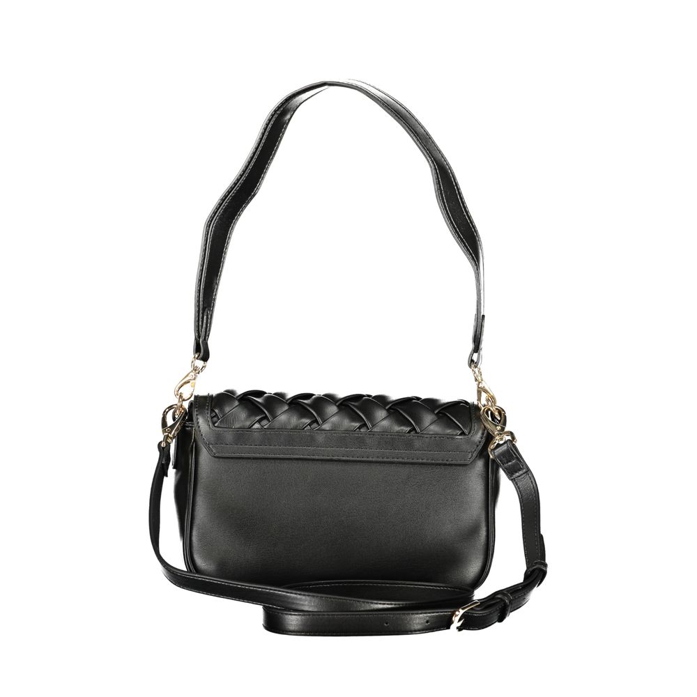Mario Valentino Nero Polyurethane Women Bag | Regal Royce
