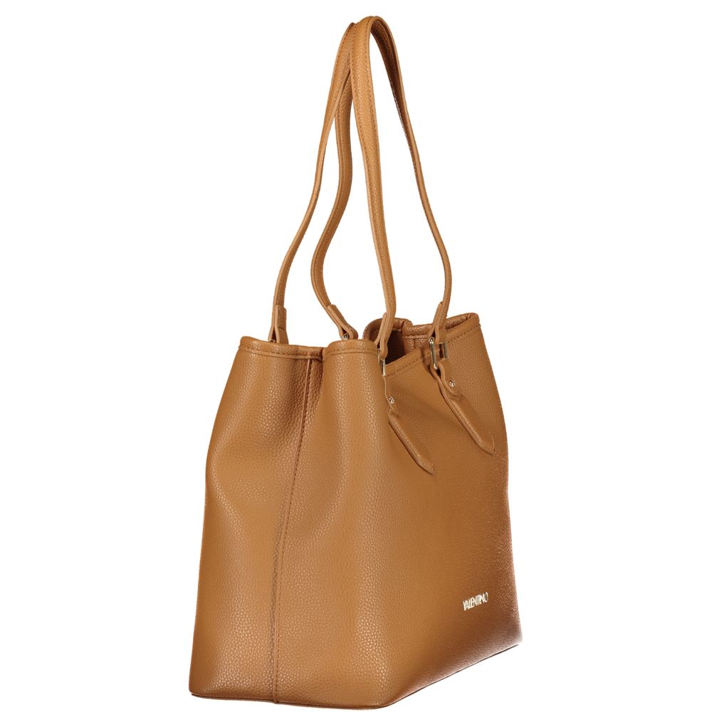 Mario Valentino Brown Polyurethane Women's Bag | Regal Royce