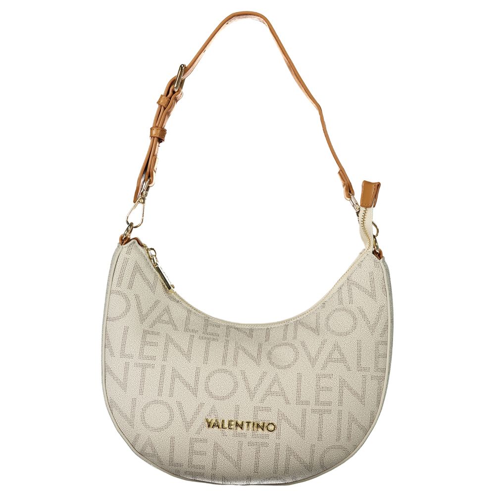 Mario Valentino Beige Leather Woman Bag | Regal Royce