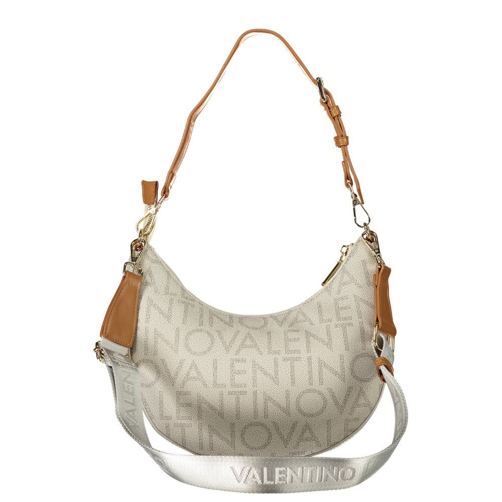 Mario Valentino Beige Leather Woman Bag | Regal Royce