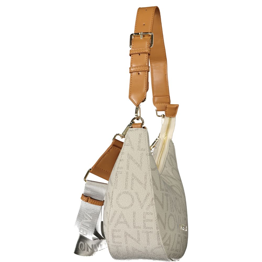 Mario Valentino Beige Leather Woman Bag | Regal Royce