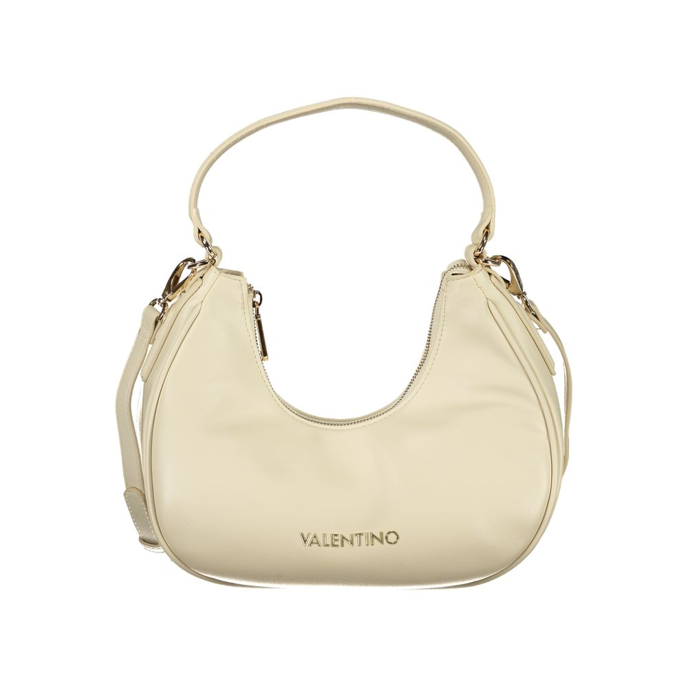 Mario Valentino Beige Polyurethane Women's Bag | Regal Royce