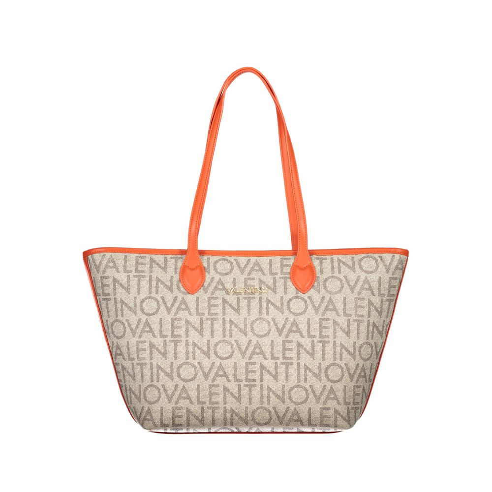 Mario Valentino Beige Polyurethane Women's Bag | Regal Royce