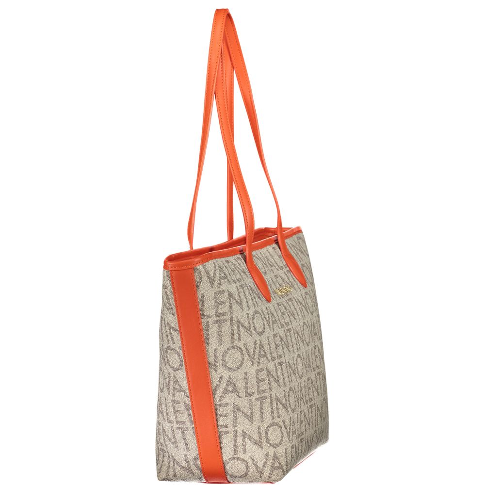 Mario Valentino Beige Polyurethane Women's Bag | Regal Royce