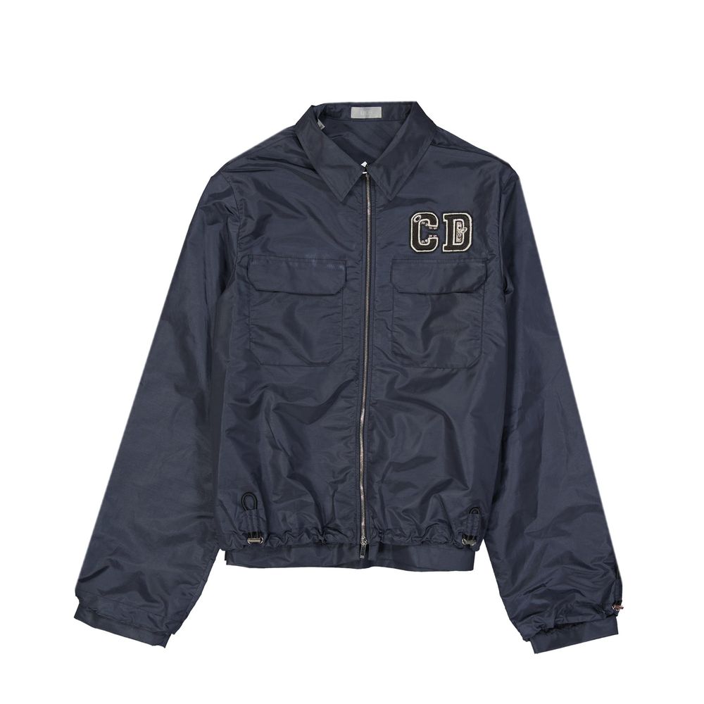 Dior Blue Polyamide Shell Jacket | Regal Royce