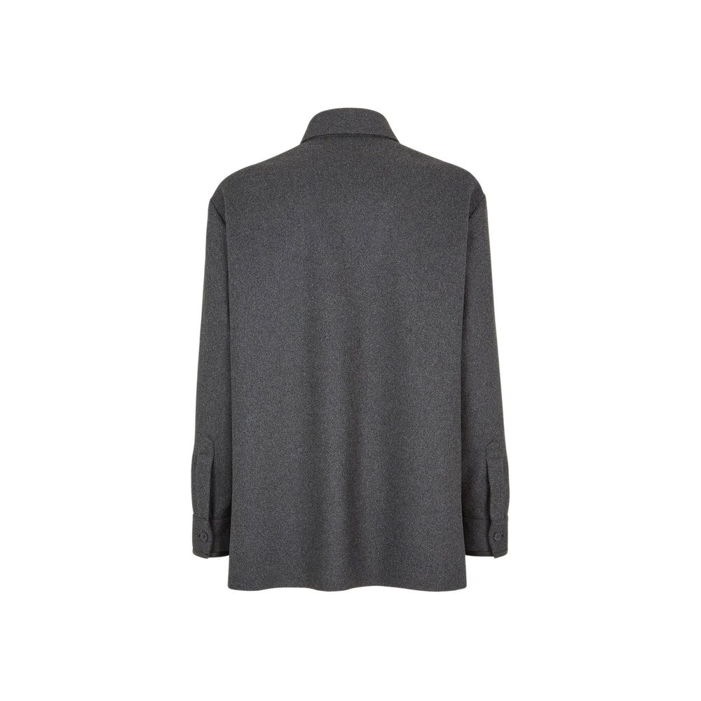 Fendi Gray Cashmere Coat | Regal Royce
