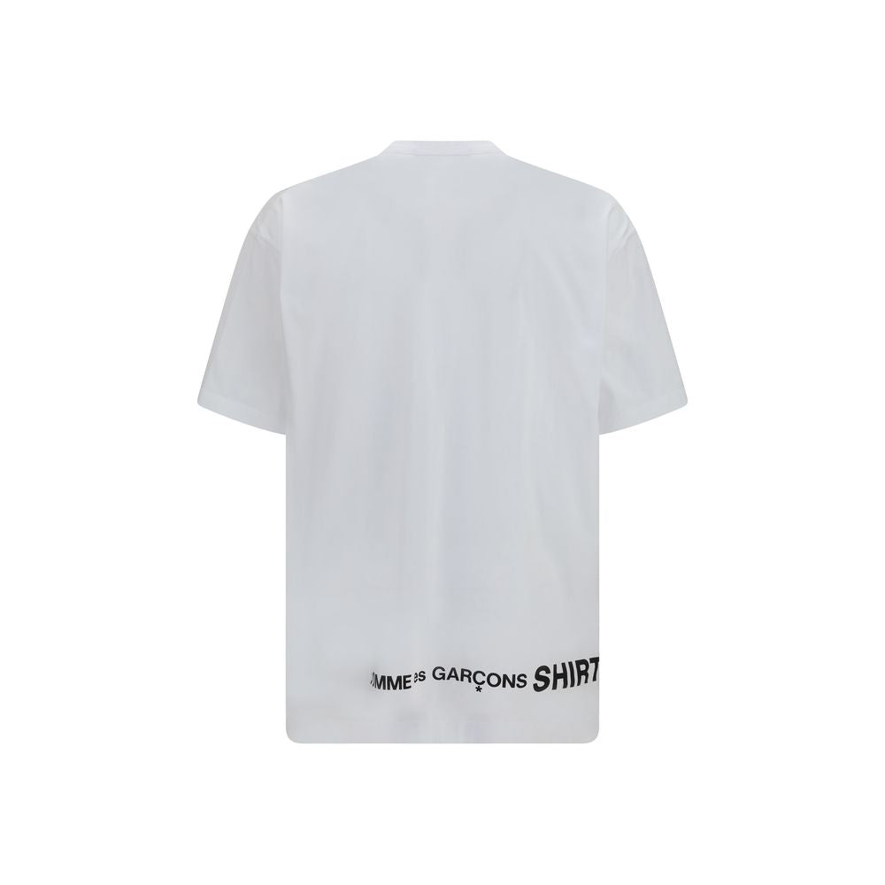 Comme Des Garçons White Cotton T-Shirt | Regal Royce