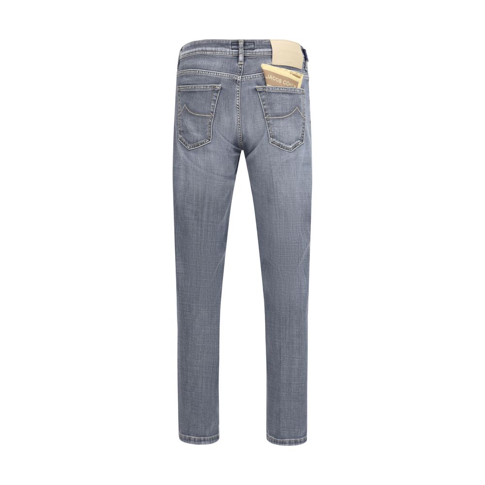 Jacob Cohen Blue Cotton Slim Fit Jeans | Regal Royce