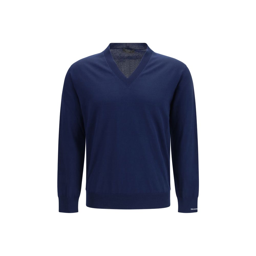 Prada Blue Cotton Sweatshirt | Regal Royce