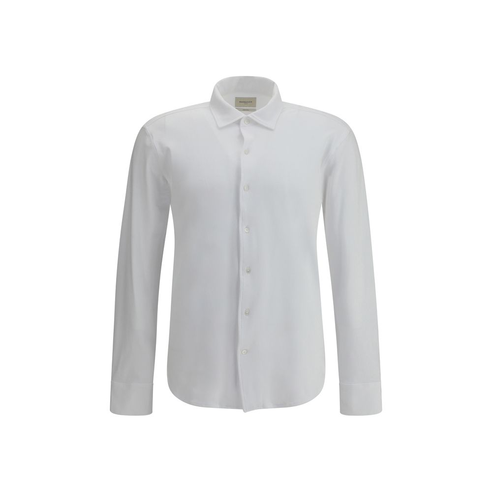 Brooksfield White Cotton Dress Shirt | Regal Royce
