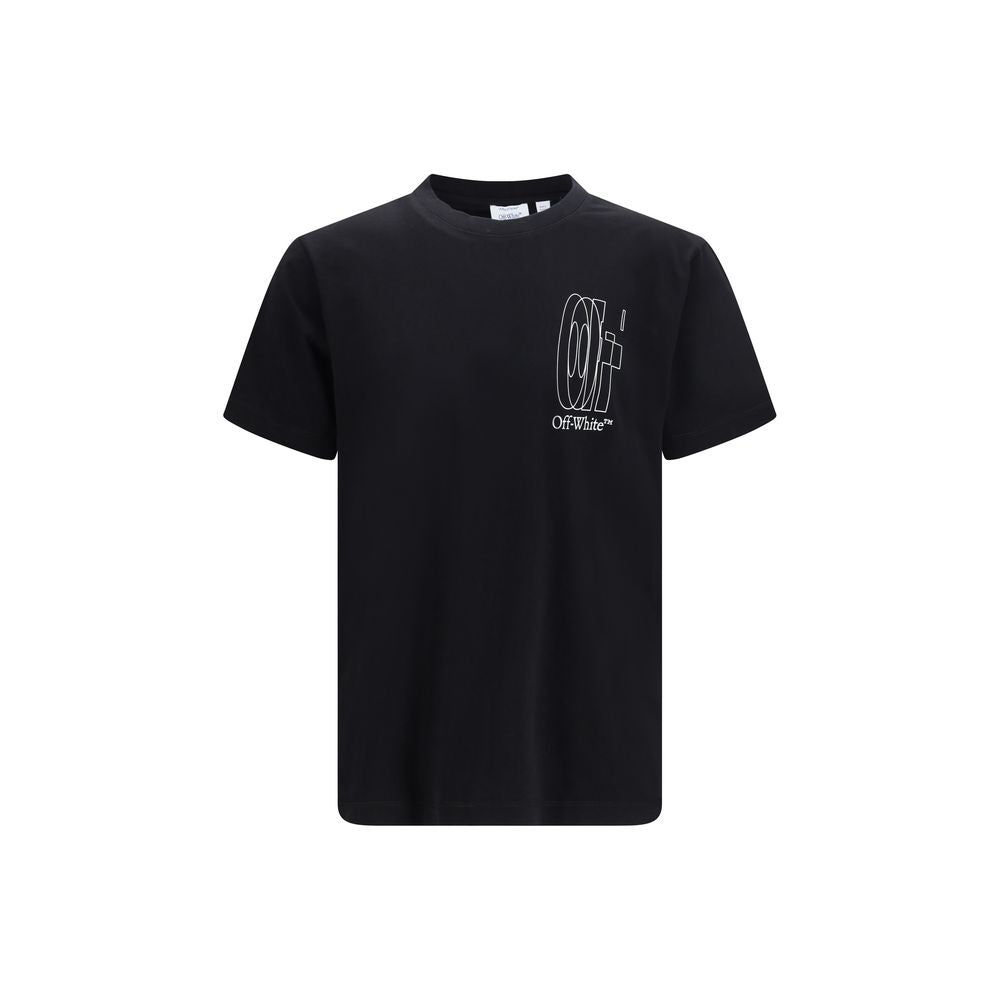 Off-White Black Cotton T-Shirt | Regal Royce