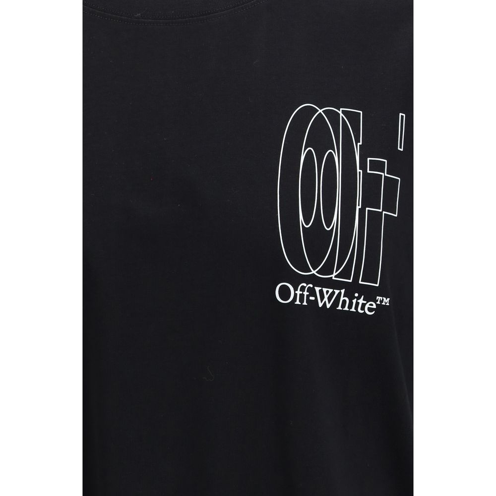 Off-White Black Cotton T-Shirt | Regal Royce