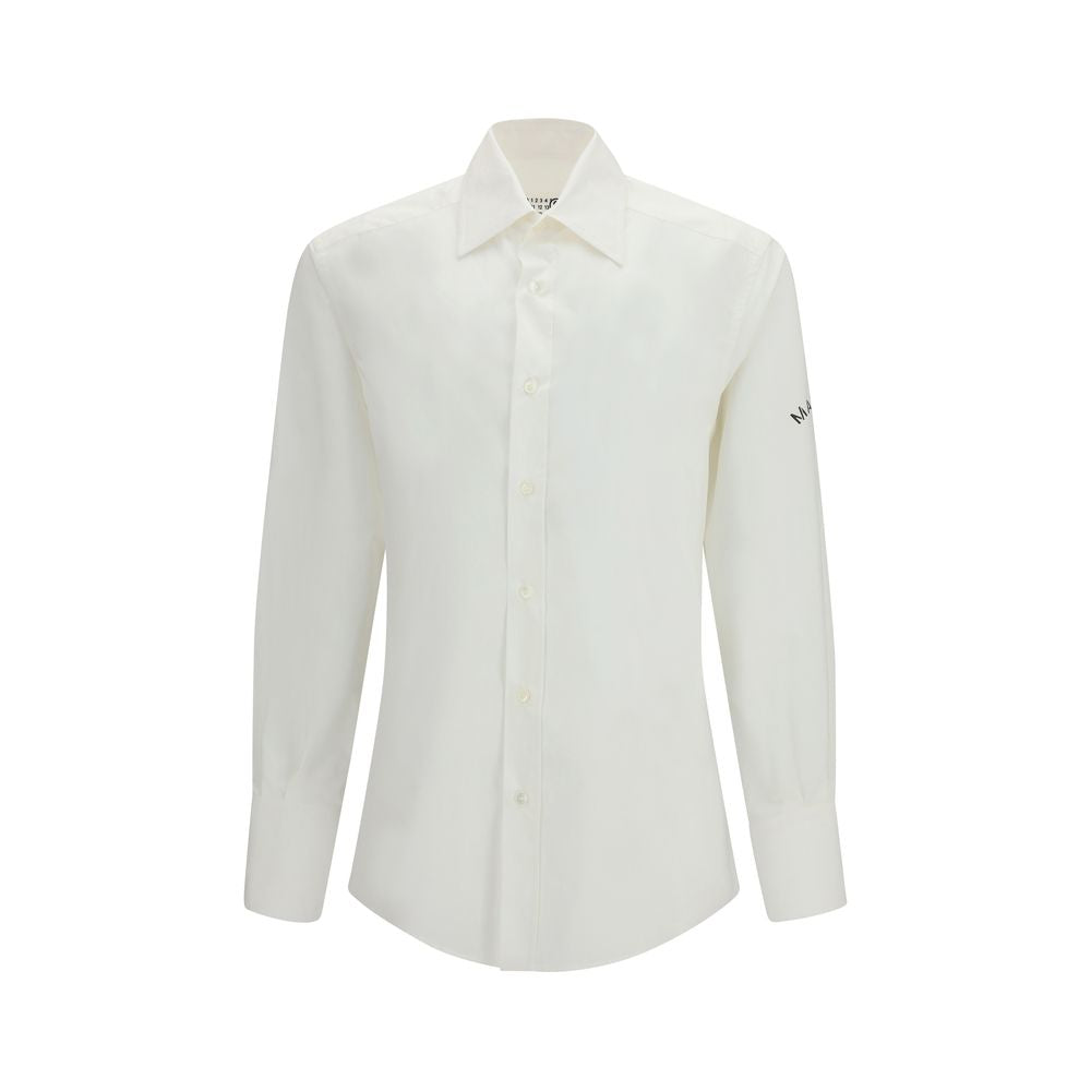MM6 White Cotton Dress Shirt | Regal Royce