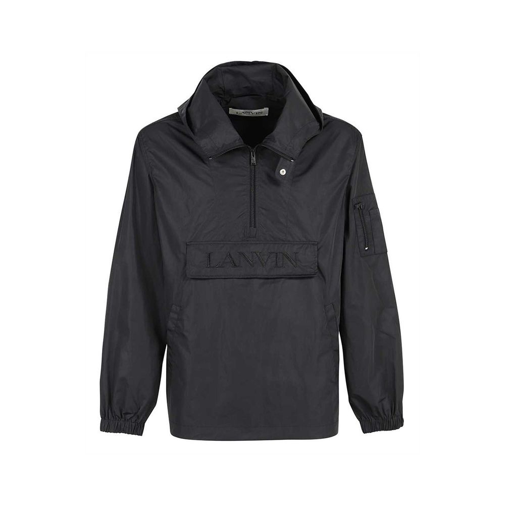 Lanvin Black Polyamide Shell Jacket | Regal Royce