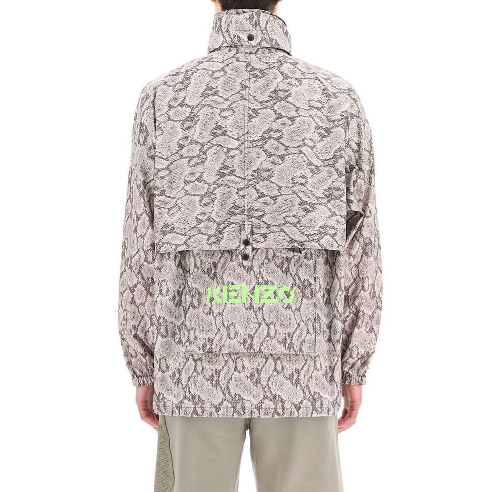 Kenzo Beige Polyester Shell Jacket | Regal Royce