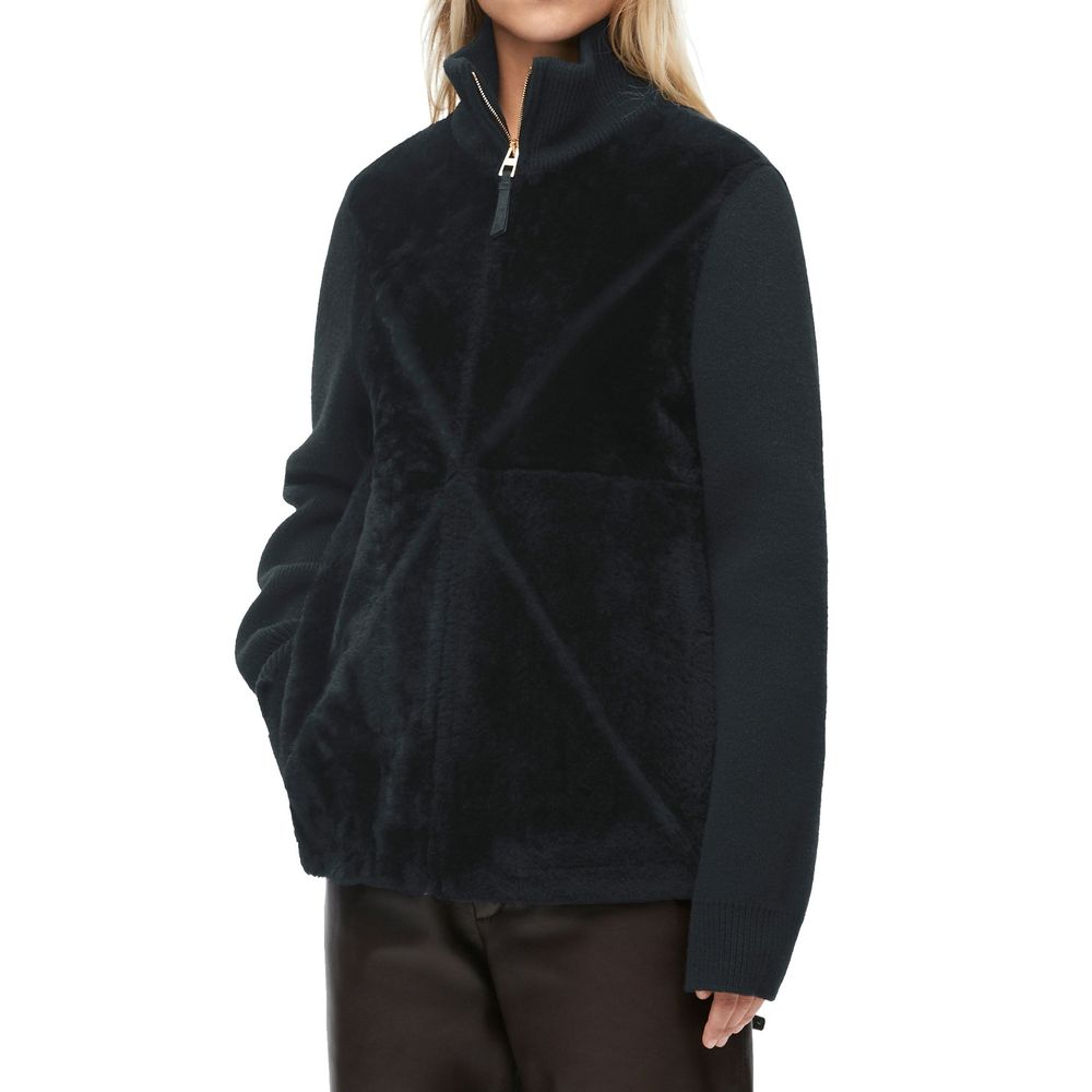Loewe Black Lamb Fur Coat | Regal Royce