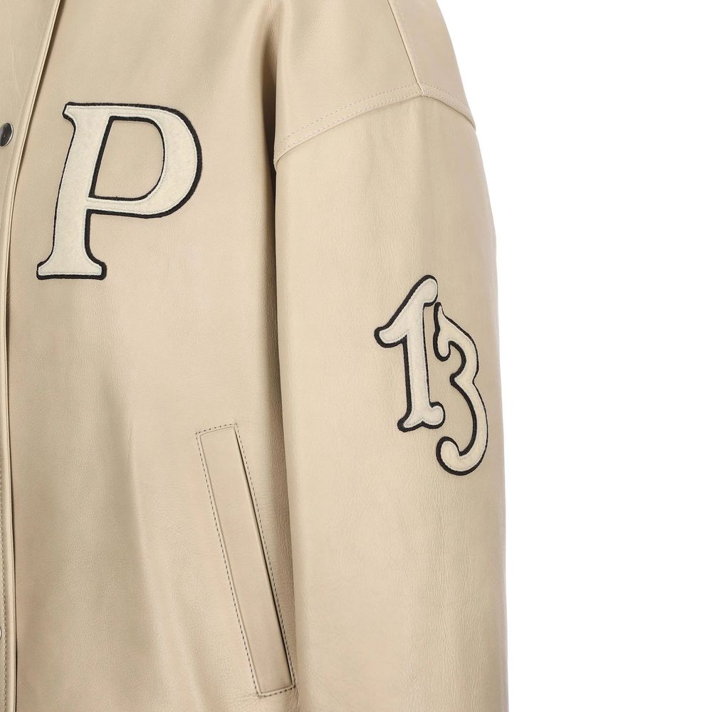 Prada Beige Calfskin Bomber | Regal Royce