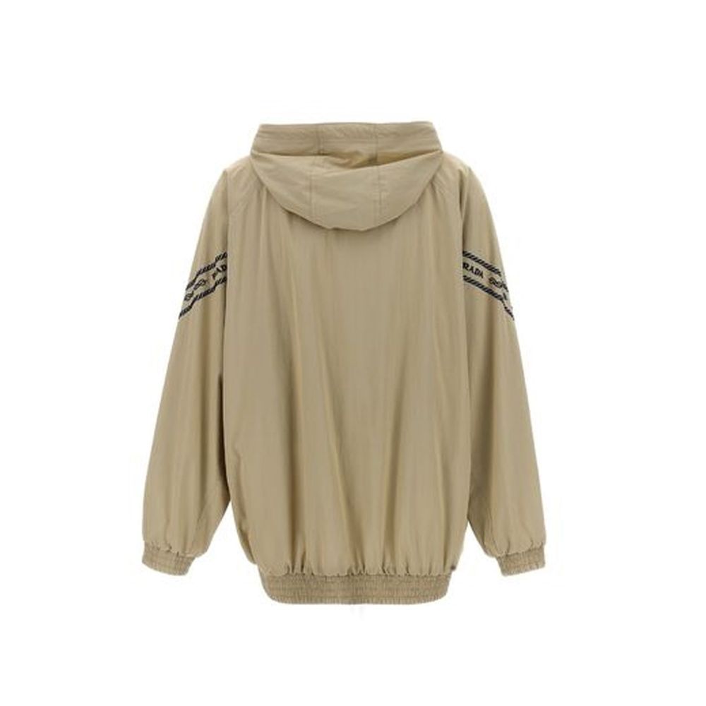 Prada Beige Cotton Shell Jacket | Regal Royce