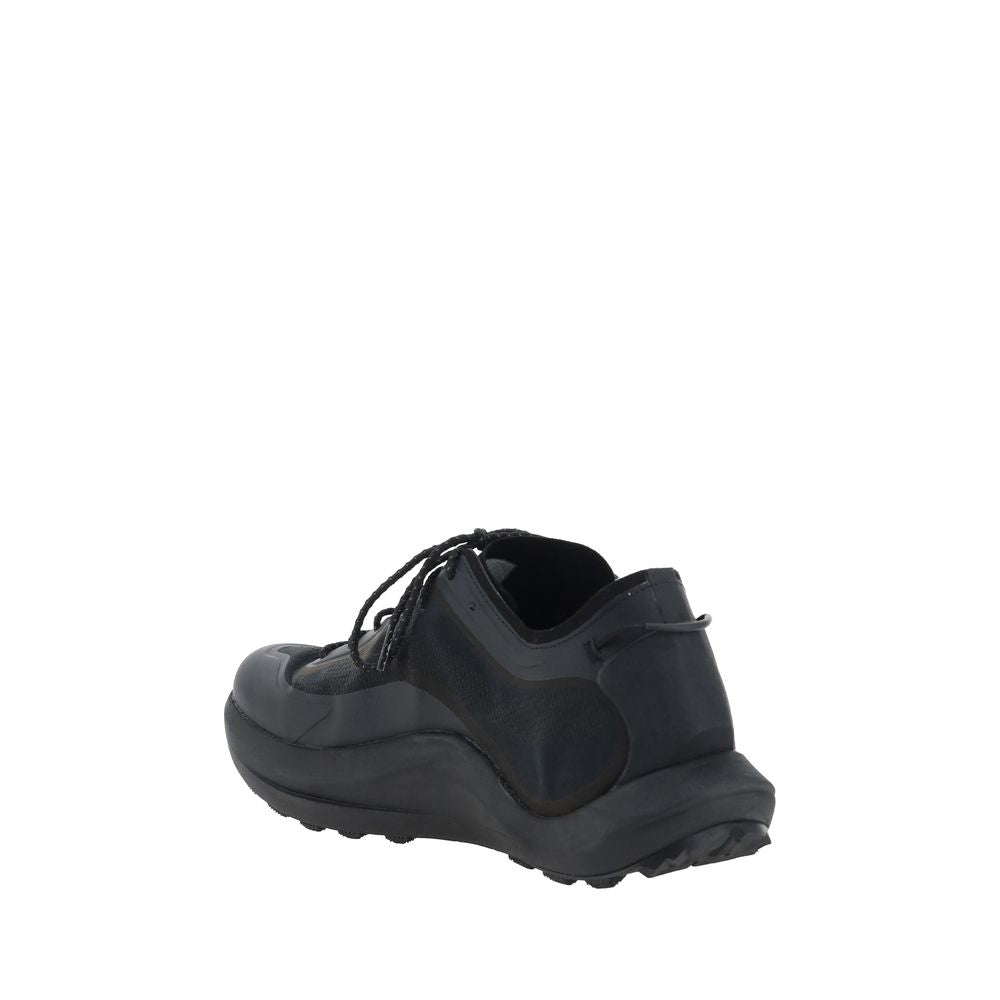 ROA Black Polyester Athletic Sneakers | Regal Royce