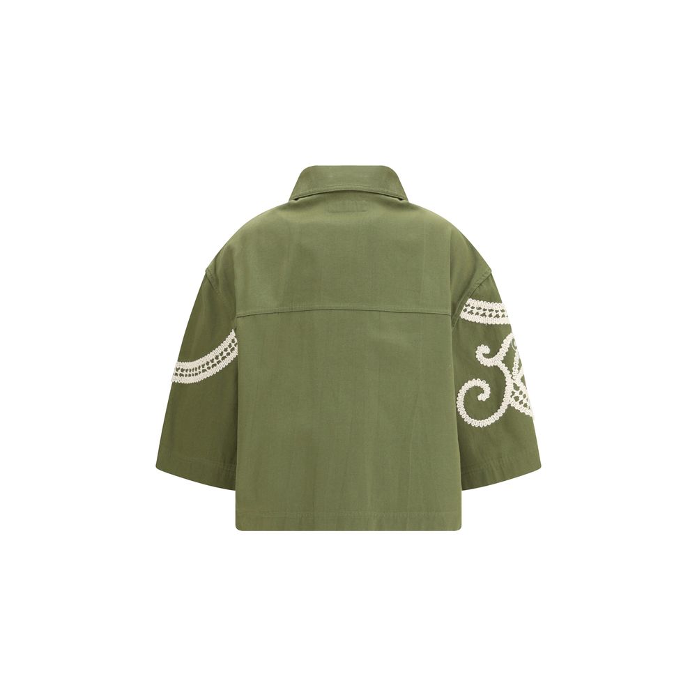 Max Mara Bicolor Cotton Coat | Regal Royce