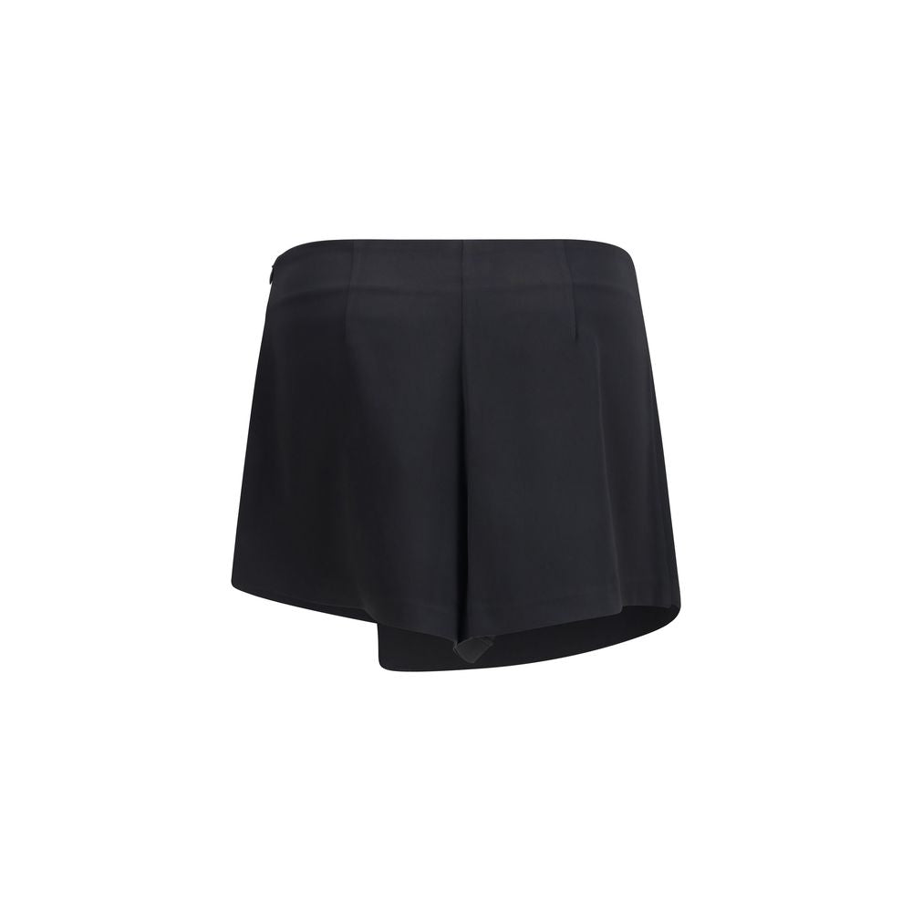 GCDS Black Polyester Short And Mini Shorts | Regal Royce